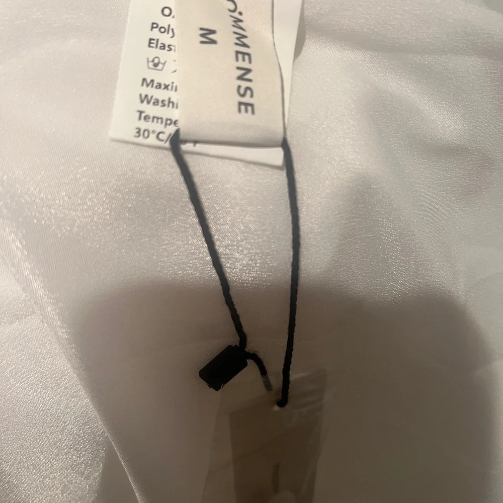 Commense White Button-Down Dress NWT - Picture 3 of 5